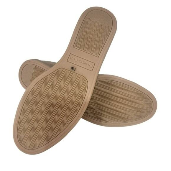 Charter Club Rennon Flats Nude 7.5 - Picture 4 of 4